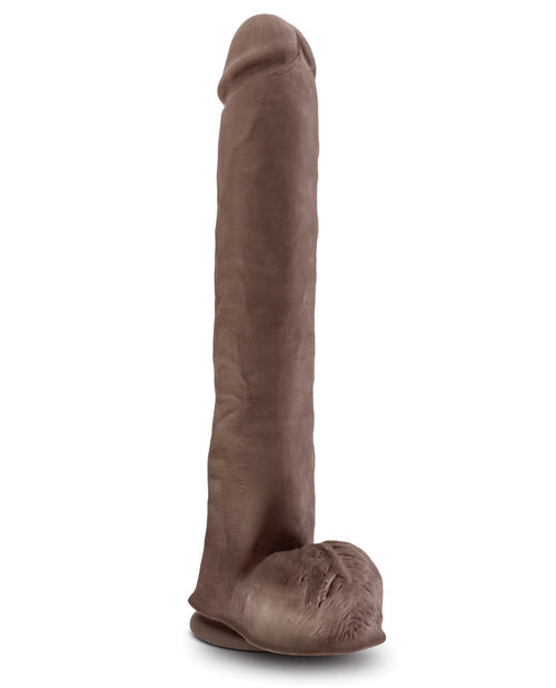 Blush Au Naturel Daddy 14" Sensa Feel Dual Density Dong with Suction Cup