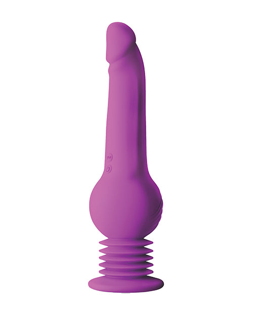 Blush Impressions New York Gyro Quake Dildo - Purple