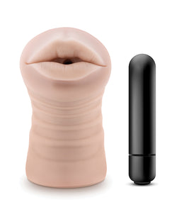 Blush EnLust Mouth Stroker w/Vibrating Bullet - Nicole