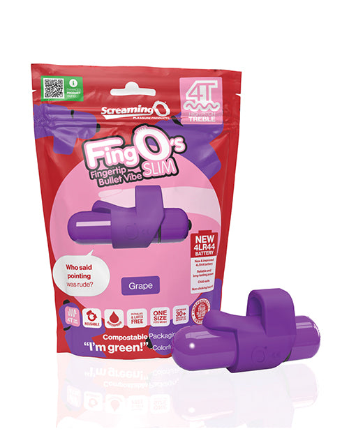 Screaming O 4T FingO Slim - Grape