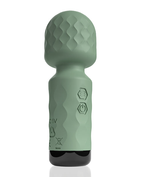 Screaming O Cuties Winny Vibrating Mini Wand - Sage Green