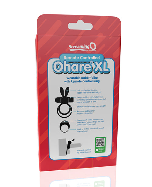 Screaming O Ohare Remote Controlled Vibrating Ring - XL