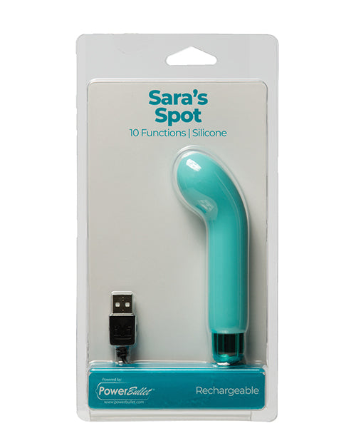 Sara's Spot Rechargeable Bullet W/g Spot Sleeve - 10 Functions