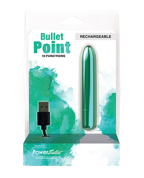 Bullet Point Rechargeable Bullet - 10 Functions