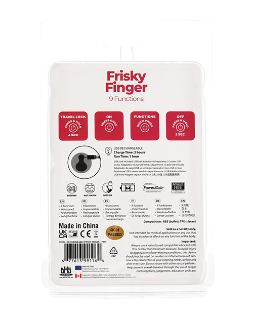 Frisky Finger Rechargeable