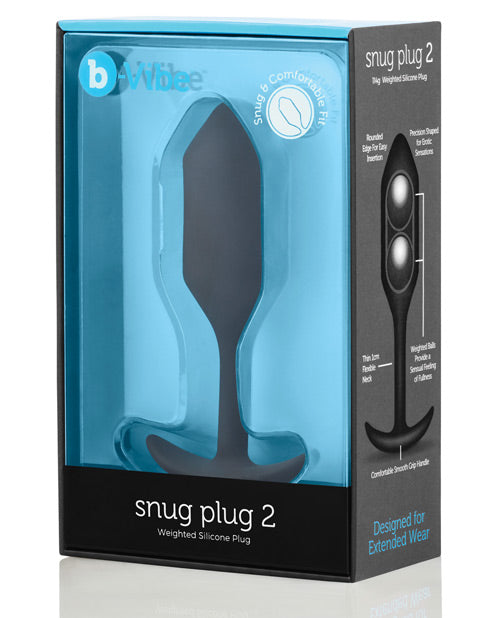 B-vibe Weighted Snug Plug 2 - 114 G