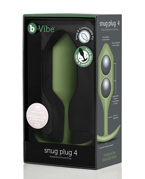 B-vibe Weighted Snug Plug 4 - 257 G