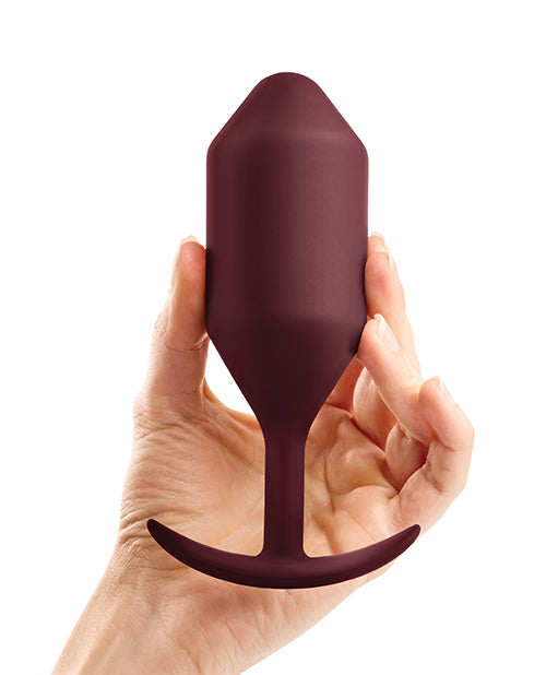 B-vibe Weighted Snug Plug 5 - 350 G