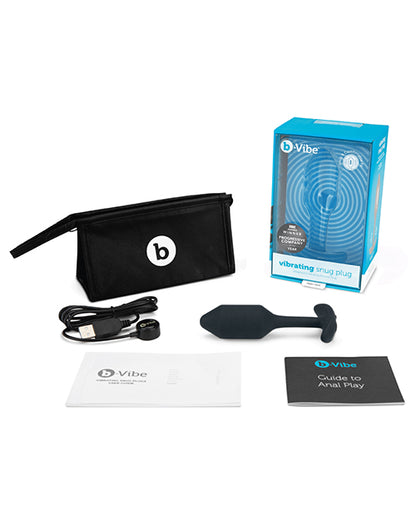 B-vibe Vibrating Weighted Snug Plug X