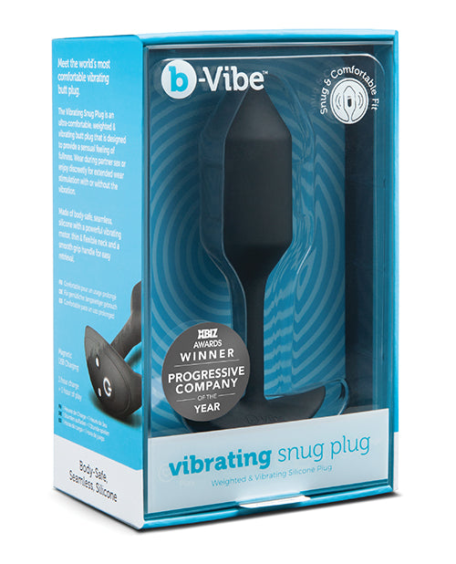 B-vibe Vibrating Weighted Snug Plug X