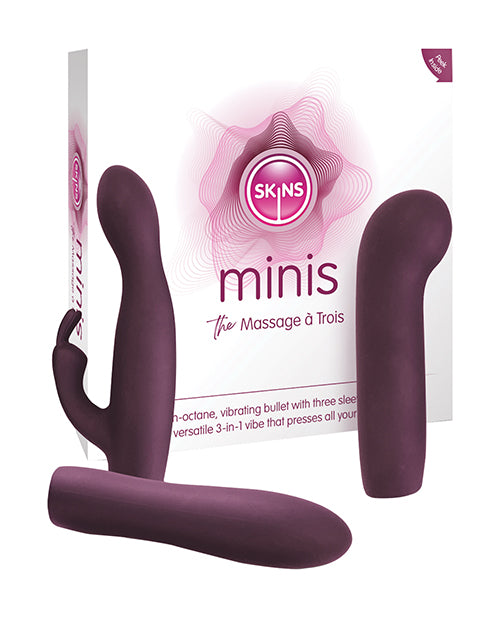 Skins Minis Massage A Trois - Magenta