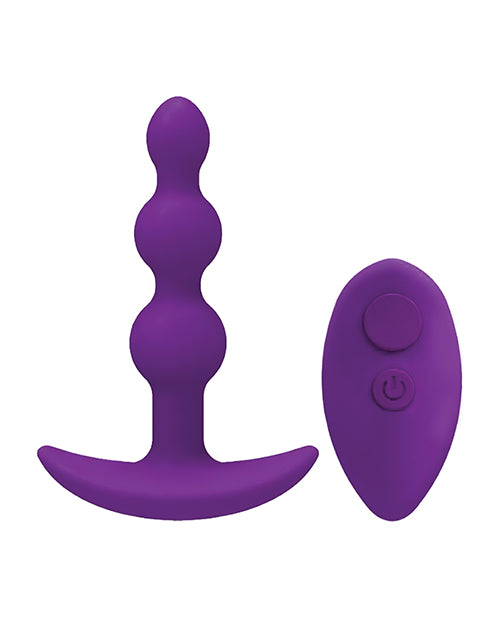 A Play Shaker Rechargeable Silicone Anal Plug W/remote