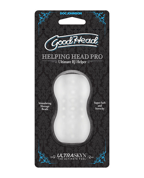 GoodHead Helping Head Pro ULTRASKYN Stroker - Frost