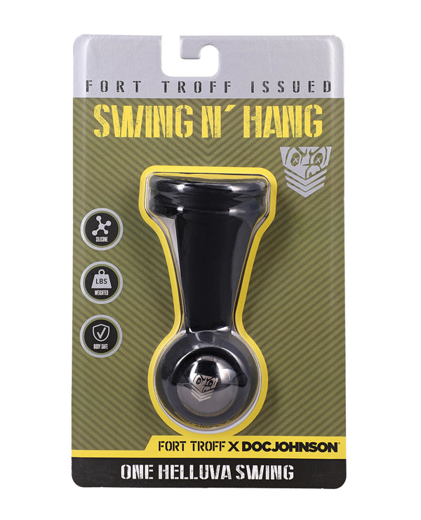 Fort Troff Swing N' Hang Silicone Ball Stretcher - Black