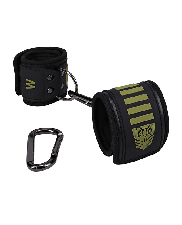 Fort Troff Tactical Wrist Cuffs - Black/Green