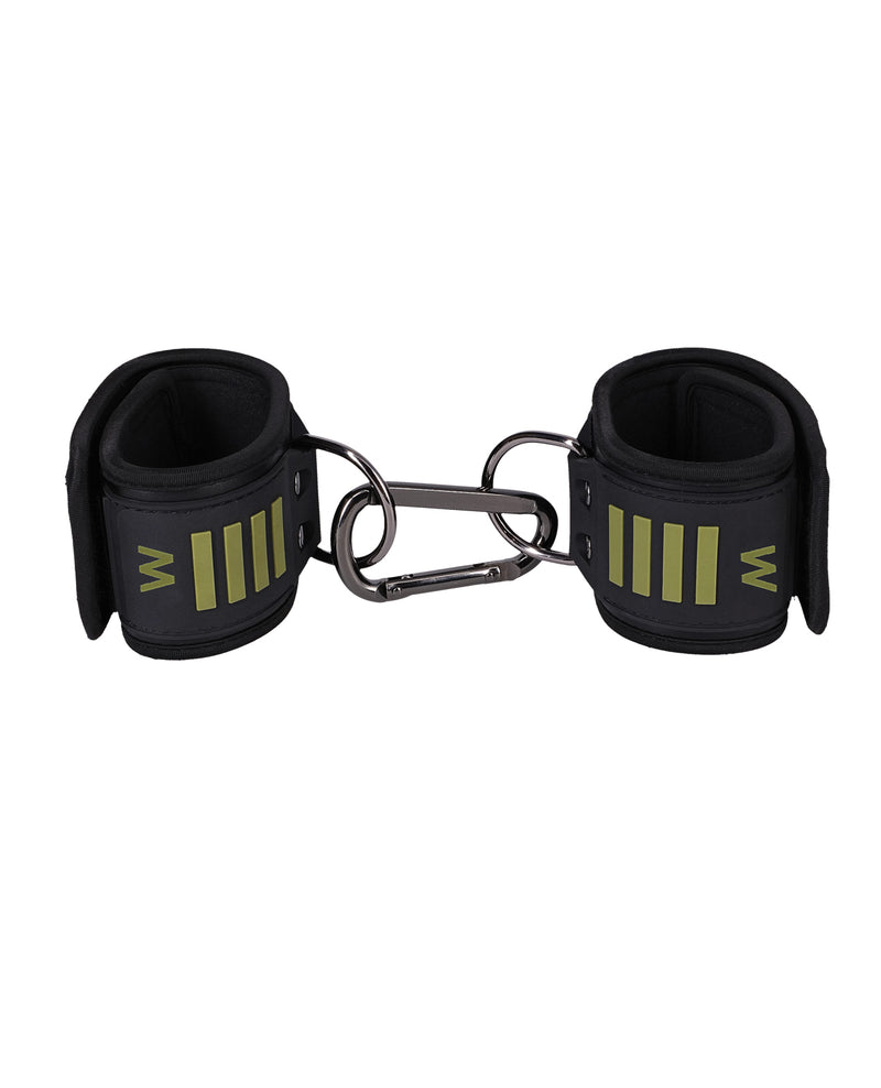 Fort Troff Tactical Wrist Cuffs - Black/Green