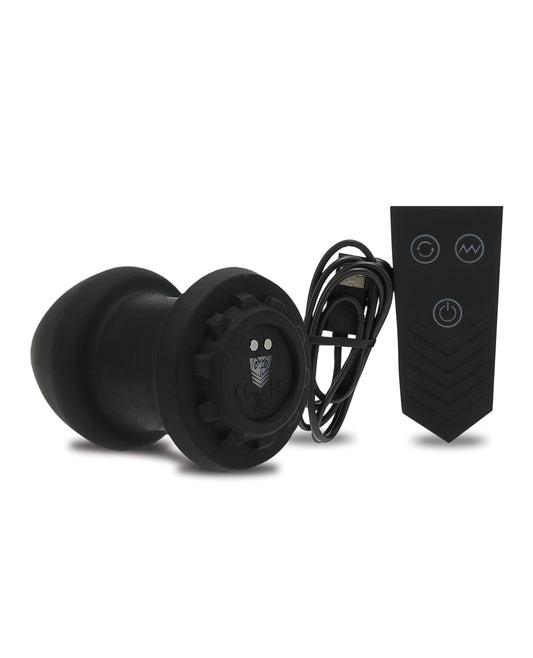 Fort Troff Robo Rimmer Vibrating Anal Plug with Remote Control – Black