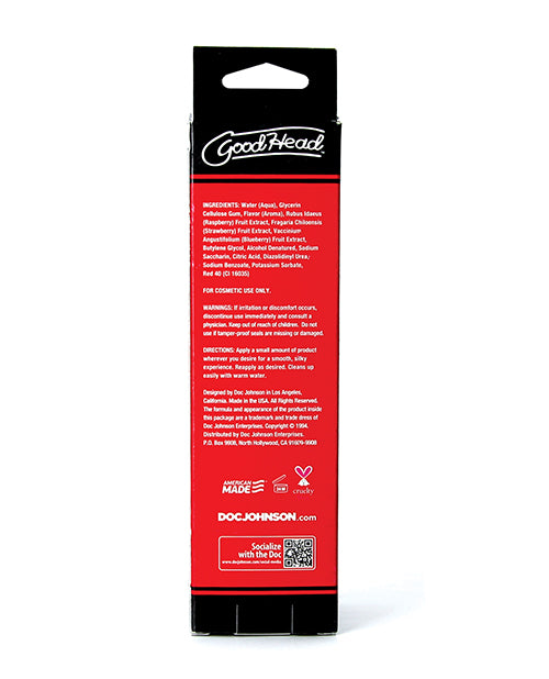 Good Head Oral Gel - 4 Oz