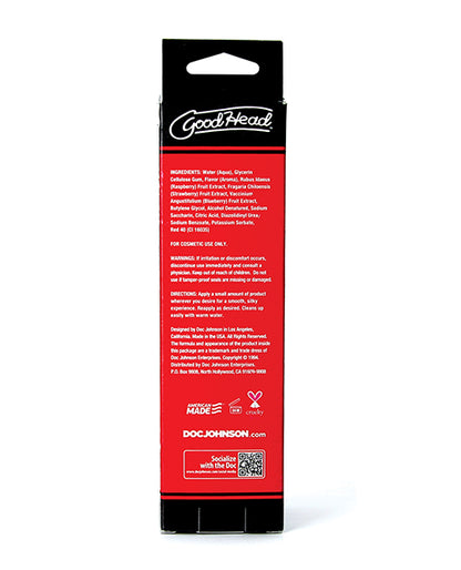 Good Head Oral Gel - 4 Oz