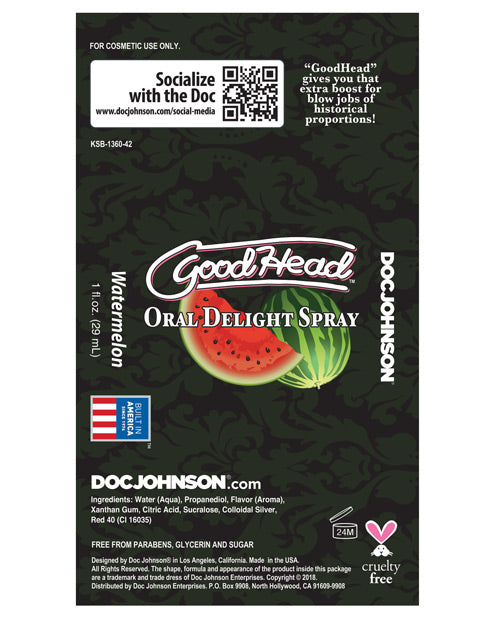 Good Head Oral Delight Spray