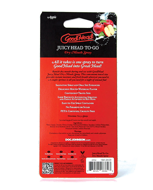 Goodhead Juicy Head Dry Mouth Spray To Go - .30 Oz