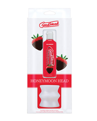 GoodHead Honeymoon Kit – Textured Stroker Sleeve & Flavored Glide