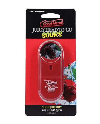 GoodHead Juicy Head Dry Mouth Spray To-Go - .30 oz Sour Blue Cherry