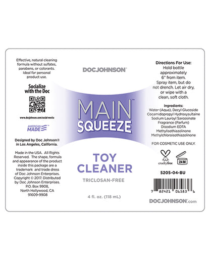 Main Squeeze Toy Cleaner - 4 oz
