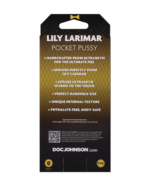 Signature Strokers ULTRASKYN Pocket Pussy - Lily Larimar, Vanilla