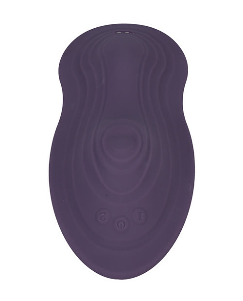 IRide Pleasure Seat Throb Stimulator Rechargeable w/Wireless Remote - Dusty Purple