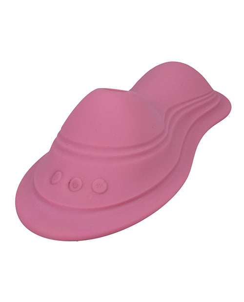 iRide Pleasure Seat Suck & Vibrating Clitoral Stimulator – Dusty Pink