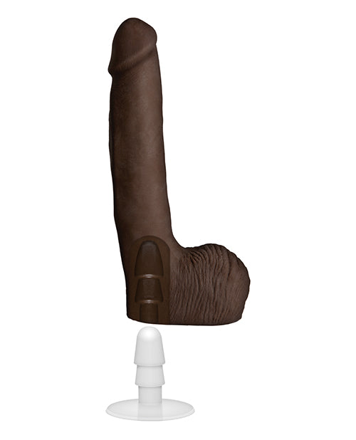 Rob Piper Cock with Balls & Suction Cup - Chocolate