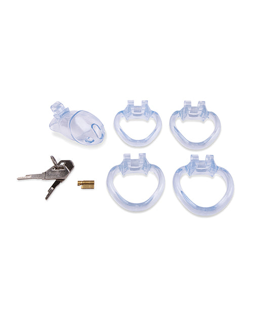 Lockmaster 3.5" Side Lock Resin Cock Cage - Clear