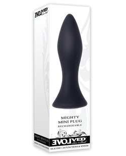 Evolved Mini Butt Plug - Black