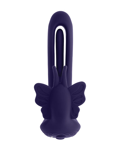 Evolved Lord of the Wings Flapping & Vibrating Stimulator – Purple