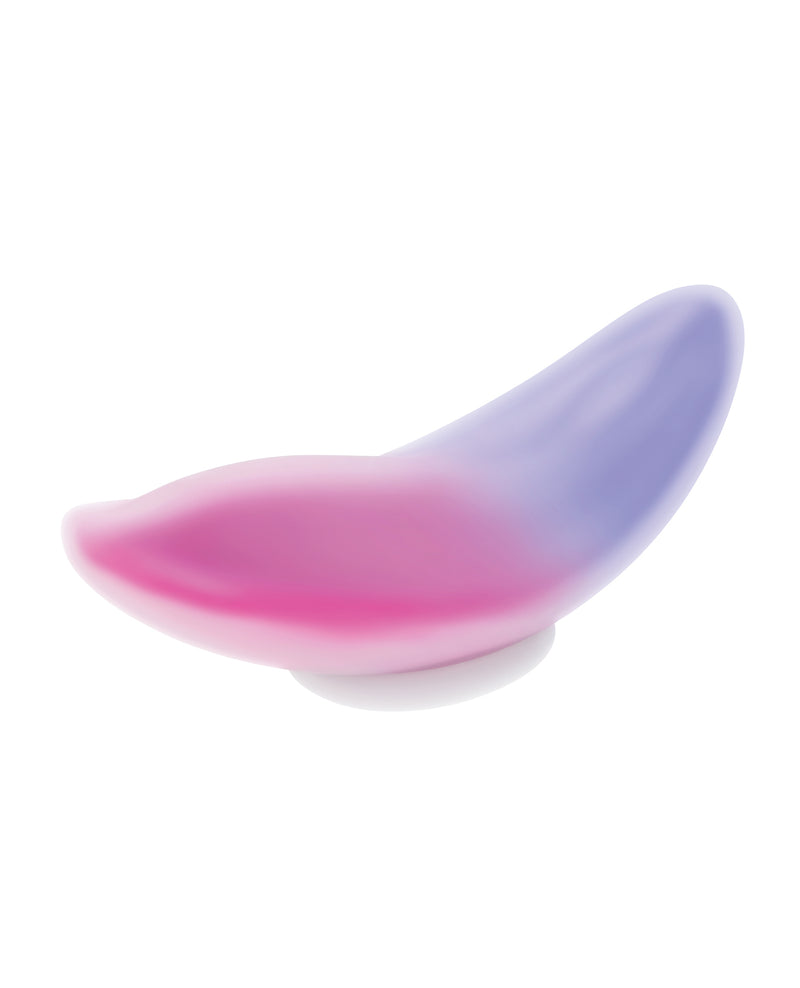 Evolved Paradise Panty Curved Panty Vibe w/Remote Control - Pink/Purple