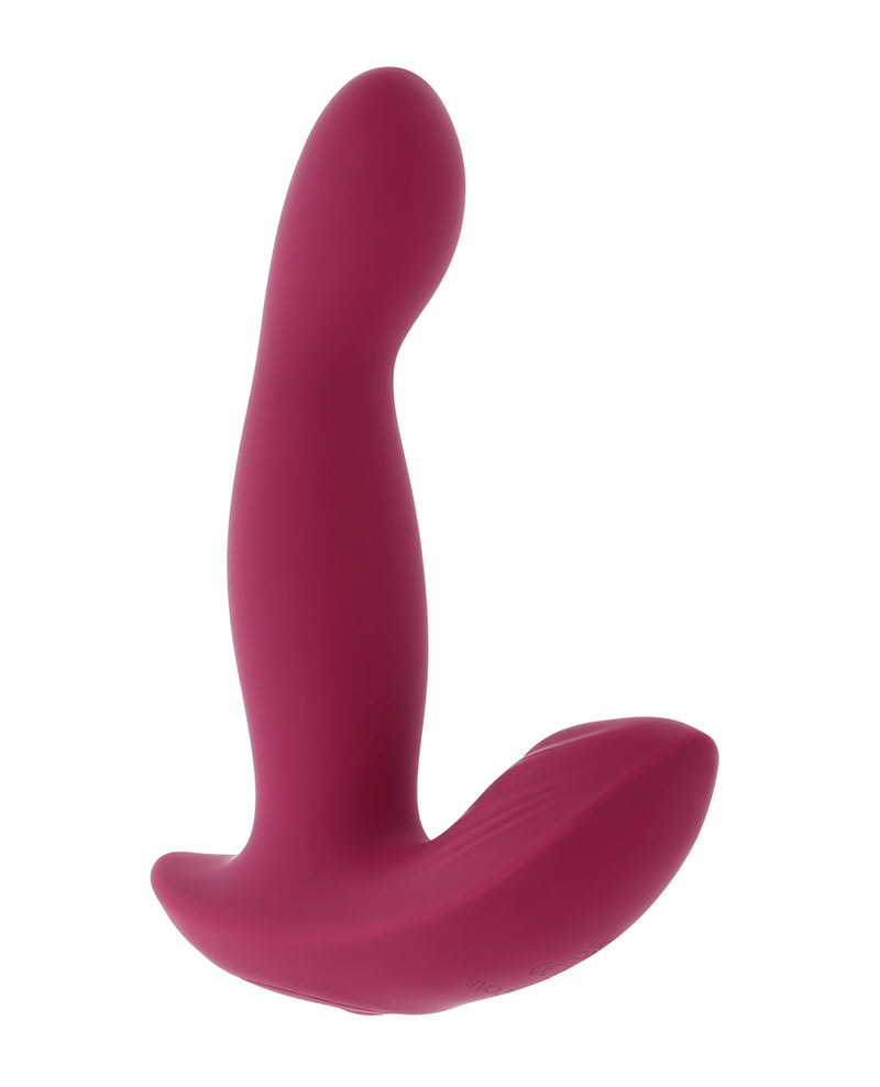 Evolved Come On Over Stimulator w/Remote Control - Burgundy