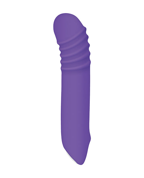 Evolved The G-Rave Light Up Vibrator - Purple