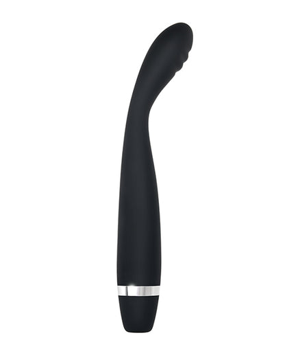 Evolved Skinny G Silicone G-Spot Vibrator – Black