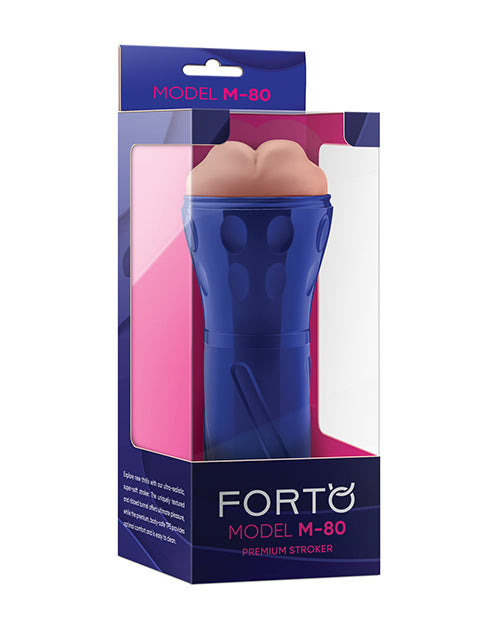 Forto Model M-80 Hard-Side Mouth Masturbator - Light