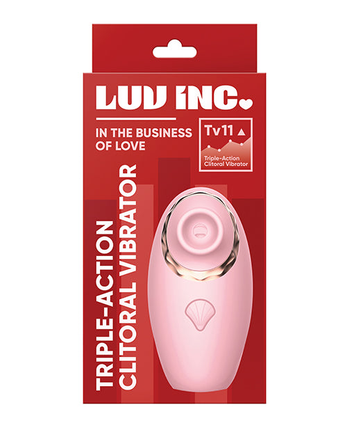 Luv Inc. Triple - Action Clitoral Vibrator