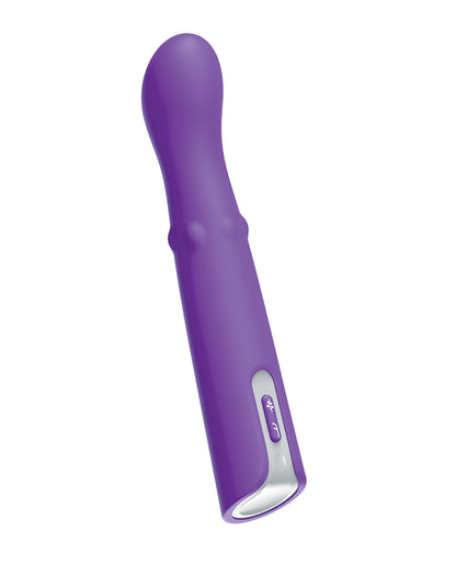 Luv Inc. G-Spot Vibrator w/Moving Beads – Purple