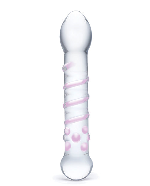 Glas Spiral Staircase Full Tip Glass Dildo