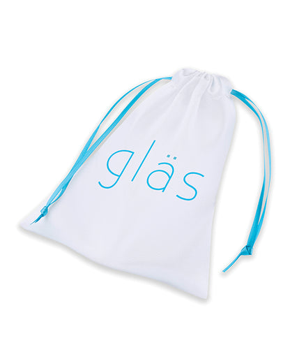 Glas 2-Piece Glass Yoni Eggs Set – Clear Pelvic Floor Trainers