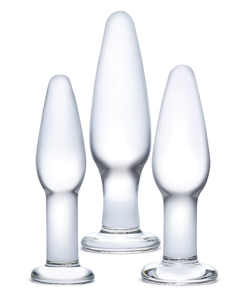 Glas 3 pc Glass Anal Training Kit