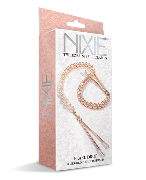 Nixie Pearl Drop Tweezer Nipple Clamps