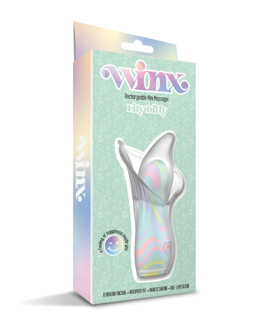WINX Lily Dilly Squishy Silicone Vibrator – Multi-Color