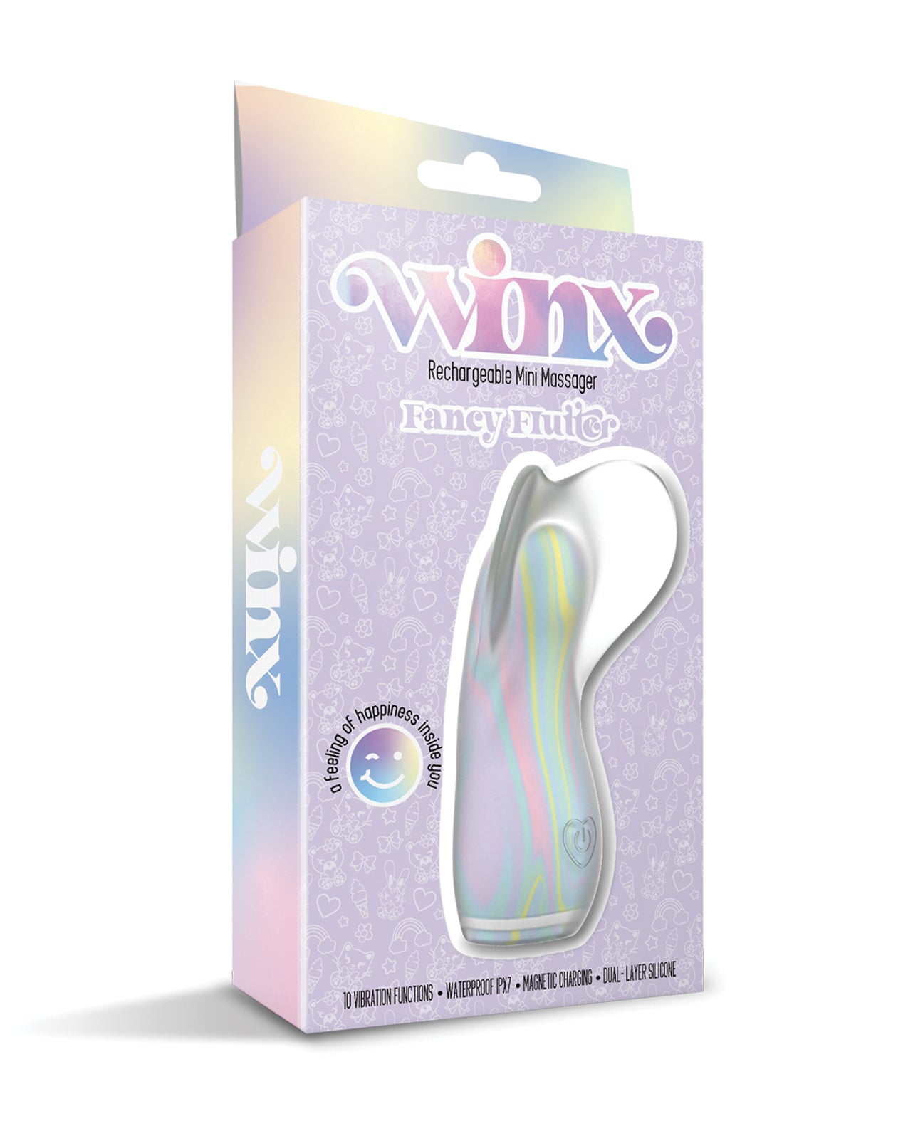 WINX Fancy Flutter Squishy Silicone Vibrator