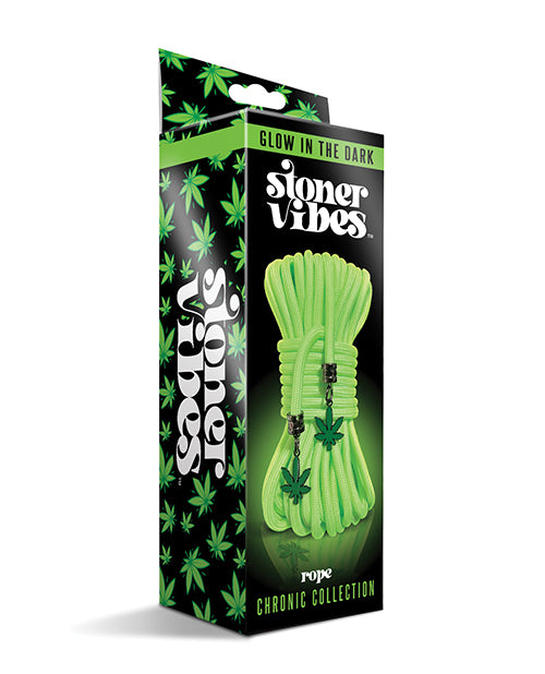 Stoner Vibes Glow in the Dark Rope - Green