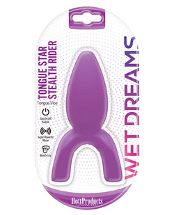 Wet Dreams Tongue Star Stealth Rider Vibe - Purple